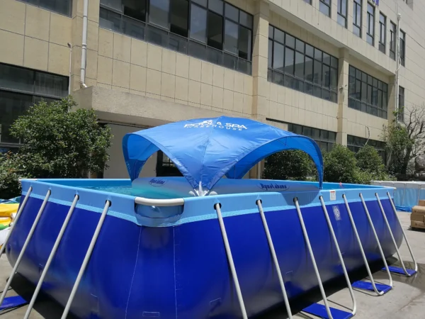Wholesale Price Kids Cheap Above Ground Steel Rectangular Frame Pools Swimming Pool - Image 5