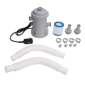 Electric Swimming Pool Filter Pump for Above Ground Pools 330 Gallon Cartridge Pool Filters Pump System