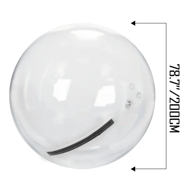 SucceBuy 2M Water Walking Ball with Air Blower Pump Inflatable PVC Zorb Ball Waterproof for Amusement Park Swimming Pool - Image 6
