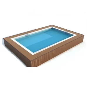 Custom Steel Above-ground Pool Metal Frame Regular Shape Outdoor Adult Mini Steel Frame Pool