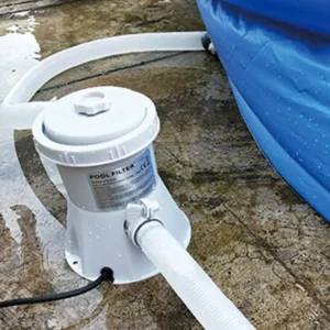 300 Gallons Electric Swimming Pool Filter Pump Household Pool Cleaner Paddling Pool Electric Water Pump Pool Filter Pumps Ground