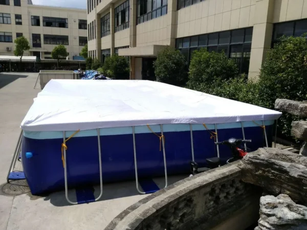 Wholesale Price Kids Cheap Above Ground Steel Rectangular Frame Pools Swimming Pool - Image 3