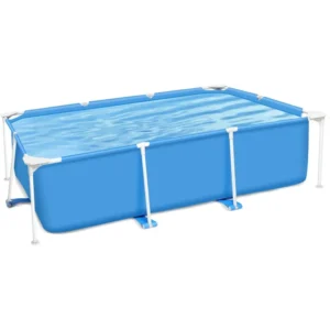 Jojoka 118x 79 x 26 inch Rectangular Frame Pool Outdoor Backyard Above Ground Swimming Pool