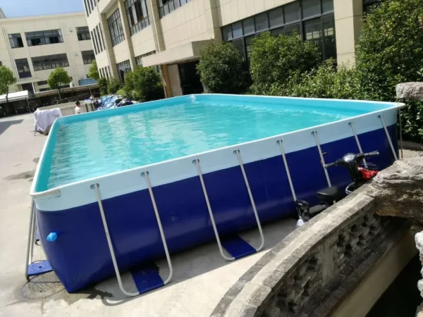 Wholesale Price Kids Cheap Above Ground Steel Rectangular Frame Pools Swimming Pool - Image 2