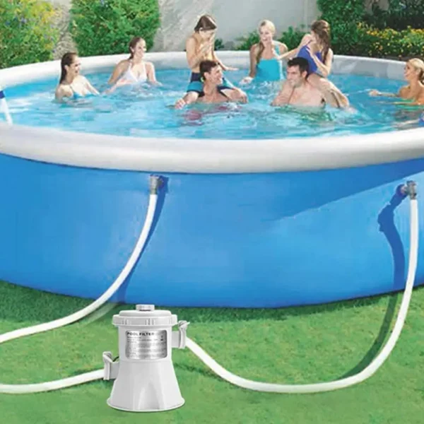 Pool Filter Pump Paddling Pool Electric Water Pump Pump Tools Ground Clean Filter Pumps Small Pool Circulation Pool Pumps P4N9 - Image 3