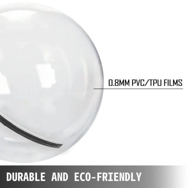 SucceBuy 2M Water Walking Ball with Air Blower Pump Inflatable PVC Zorb Ball Waterproof for Amusement Park Swimming Pool - Image 3
