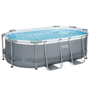 5614A Steel Pro MAX Oval Frame Above Ground Pool Set 3.05 m X 2.00 m X 84 cm Pvc Material Pool