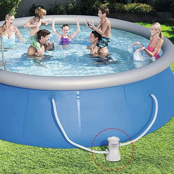 Pool Filter Pump Paddling Pool Electric Water Pump Pump Tools Ground Clean Filter Pumps Small Pool Circulation Pool Pumps P4N9 - Image 2