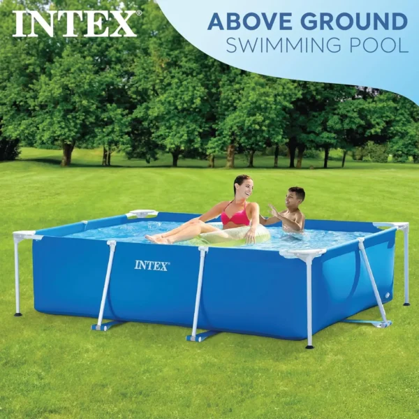 Above-Ground Swimming Pool Set, Rectangular Frame 86in x 23in - Image 3